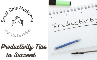 5 Productivity Tips to Manage Your Time